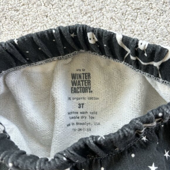 Winter Water Factory Outerspace Alien UFO Sweatpants - Picture 2 of 3
